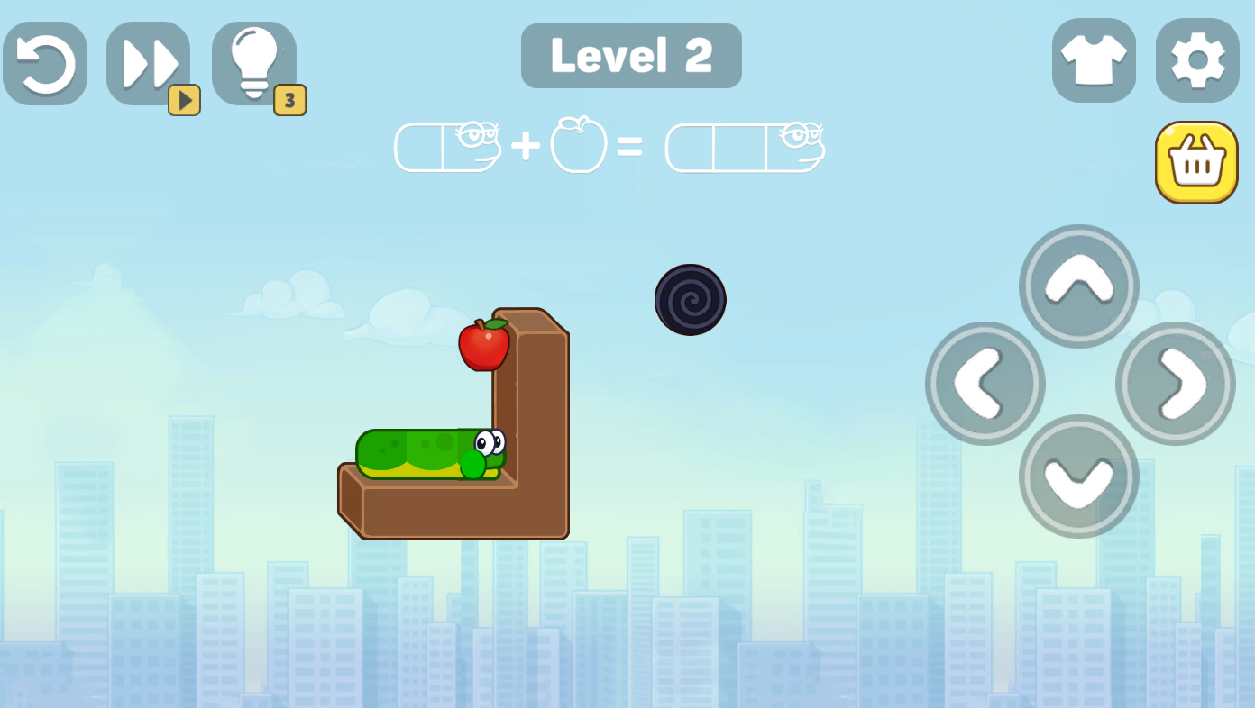 Snake Puzzle Game Screenshot